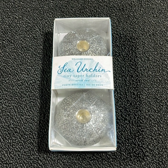 NWT Williams-Sonoma tiny taper candle holders, set of two. - Picture 1 of 3